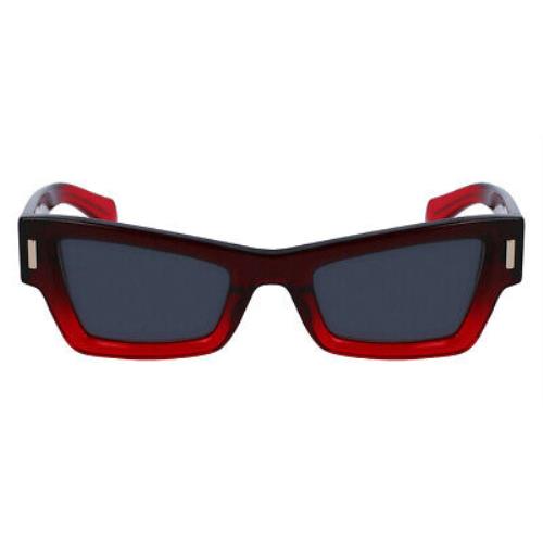 Salvatore Ferragamo SF2006S Sunglasses Gradient Dark Red 53mm