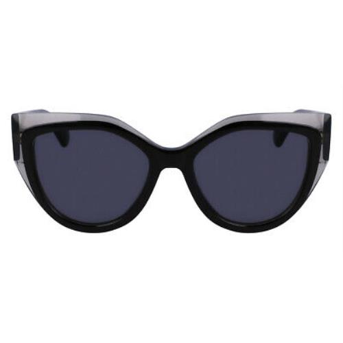 Salvatore Ferragamo SF2004S Sunglasses Gray/black 53mm