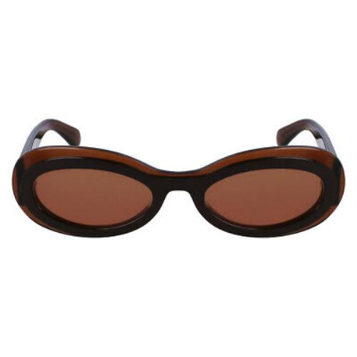 Salvatore Ferragamo SF2003S Sunglasses Brown/brown 54mm