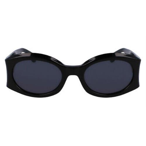 Salvatore Ferragamo SF2008S Sunglasses Women Black 55mm