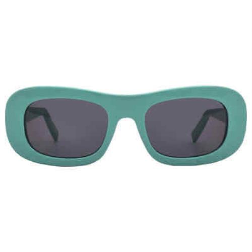 Salvatore Ferragamo Grey Rectangular Ladies Sunglasses SF1046S 300 51