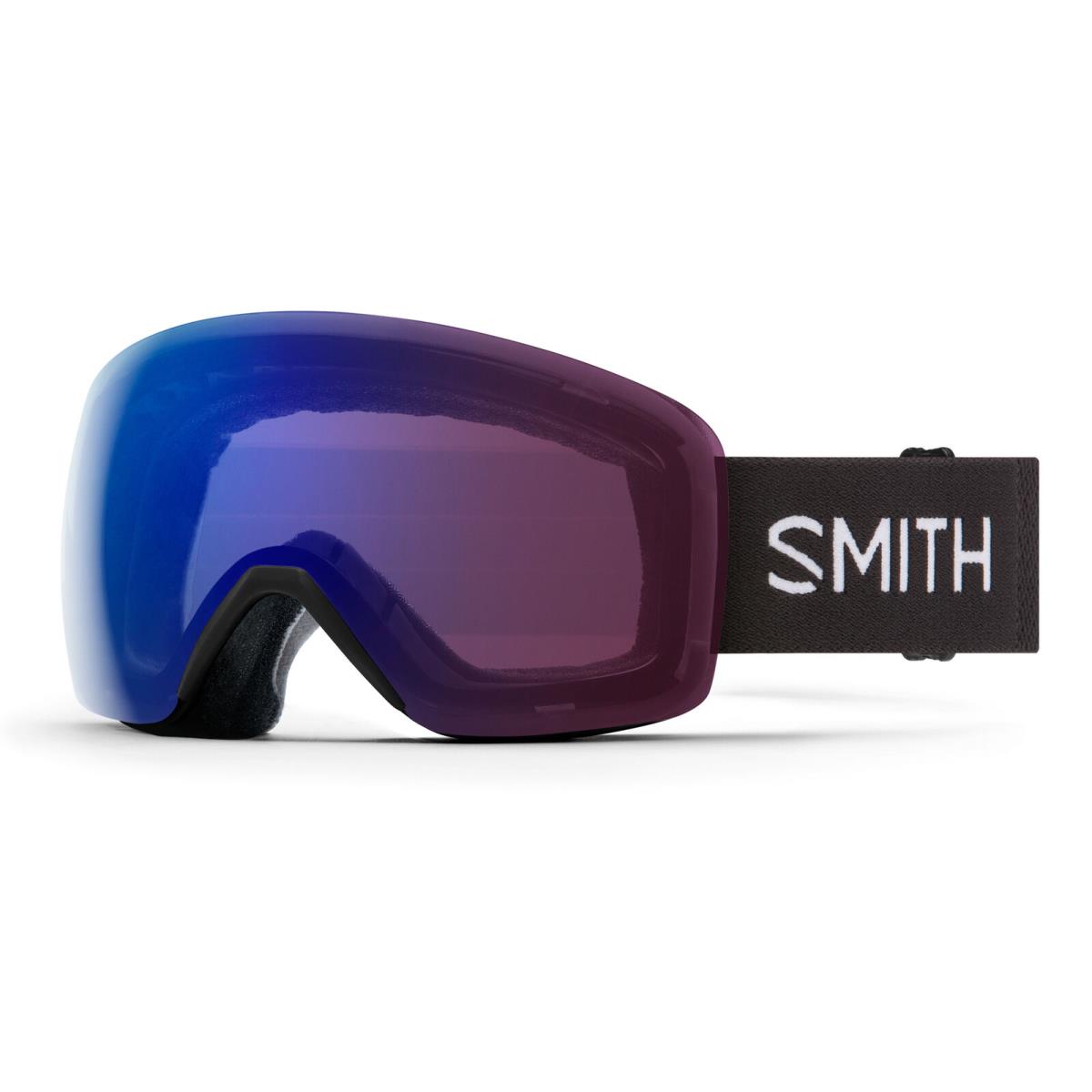 Smith Optics Skyline Goggles Black; Chromapop Photochromic Rose Flash