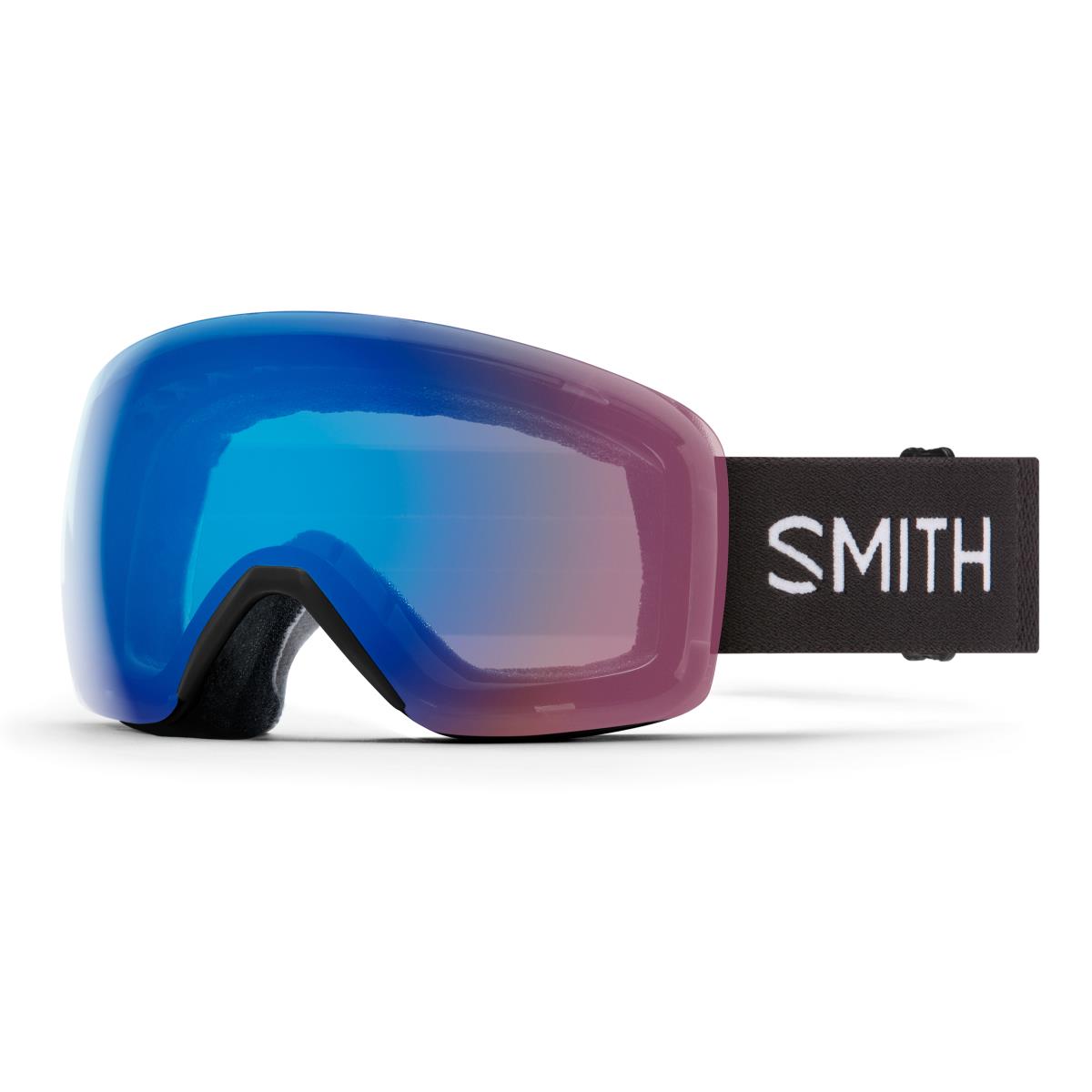 Smith Optics Skyline Goggles Black; Chromapop Storm Rose Flash