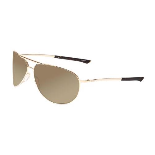 Smith Serpico Unisex Polarized Sunglasses 4 Options Aviator Gold Tortoise 65 mm Amber Brown Polar