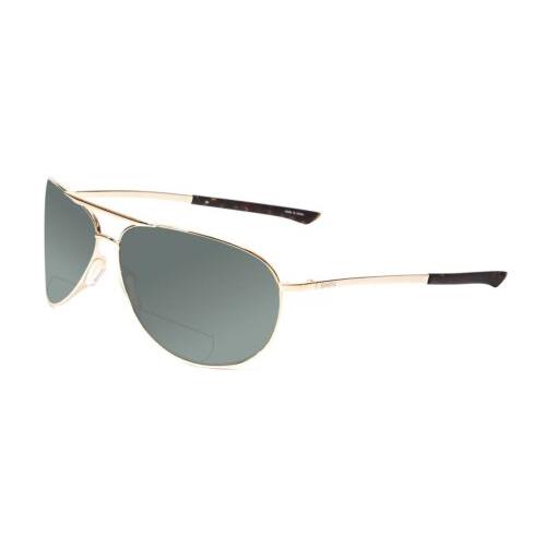 Smith Serpico Unisex Polarized Bi-focal Sunglasses 41 Options Gold Tortoise 65mm Grey