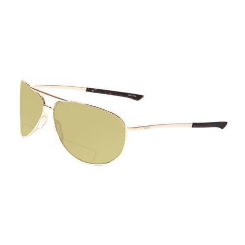 Smith Serpico Unisex Polarized Bi-focal Sunglasses 41 Options Gold Tortoise 65mm Yellow
