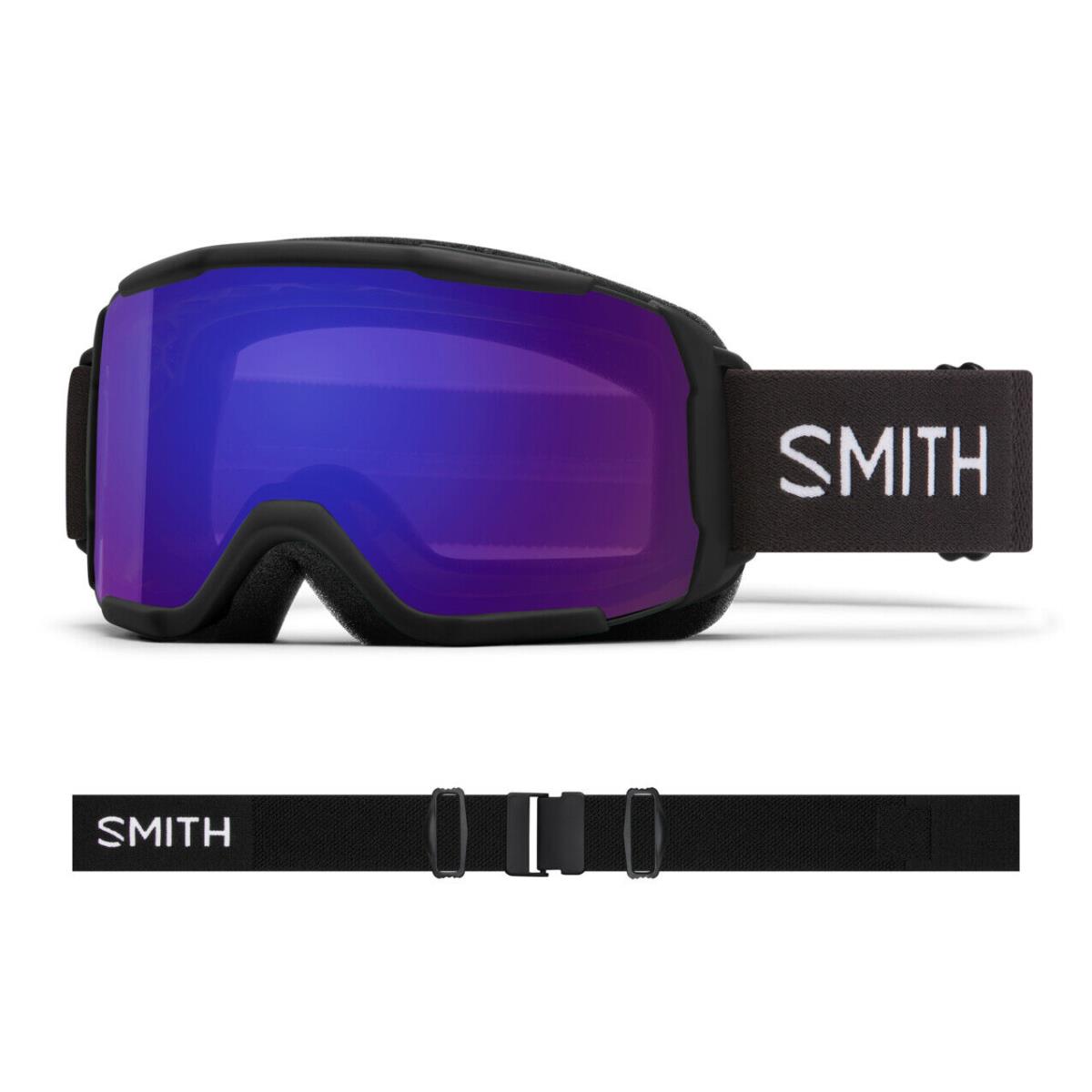 Smith Optics Showcase Otg Goggles Black; ChromaPop Everyday Violet Mirror