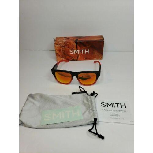 Smith Chromapop Sunglasses Smoke Rise /sun Red Mirror