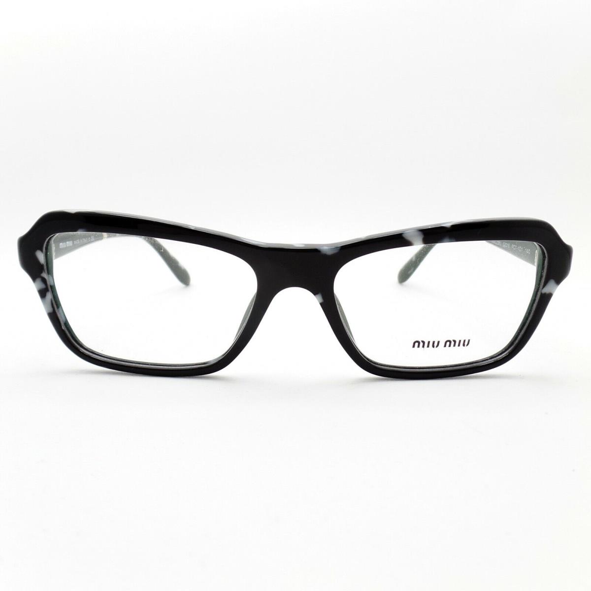 Miu Miu Vmu 02N PC7-1O1 Black White Frame