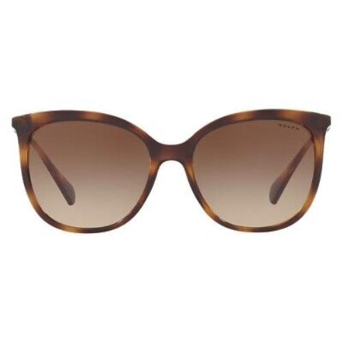 Ralph Lauren RA5248 Sunglasses Women Havana Butterfly 56mm