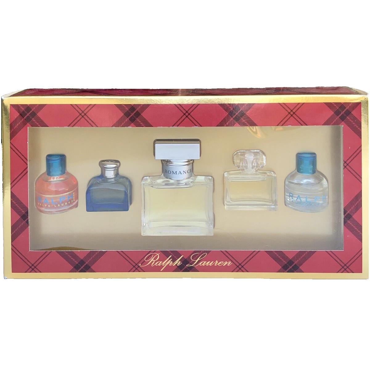 Vtg Ralph Lauren Set Romance + Mini Perfumes Rocks Blue Always Yours Ralph