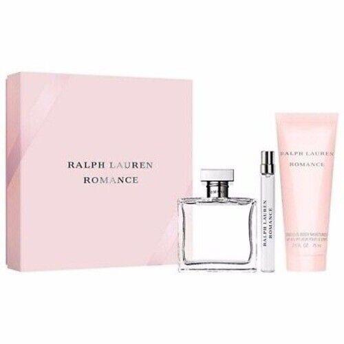 Ralph Lauren Romance Eau De Parfum Spray For Women 3.4oz 3pc Gift Box