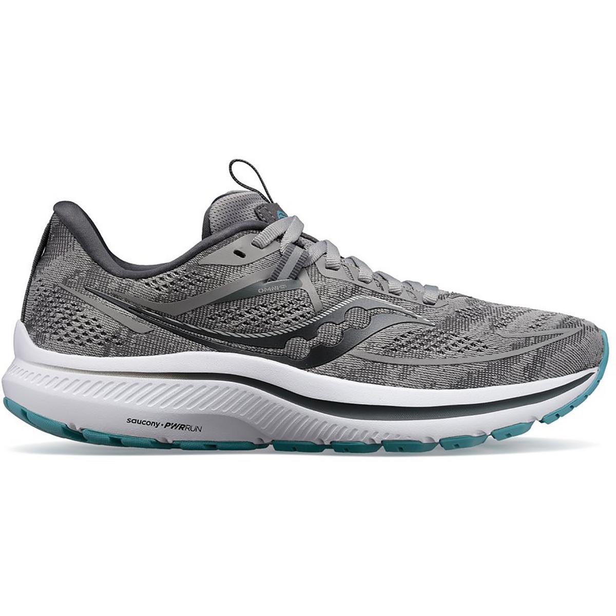 Saucony Womens Omni 21 Fitness Running Training Shoes Sneakers Bhfo 3256 Alloy/Rainfall