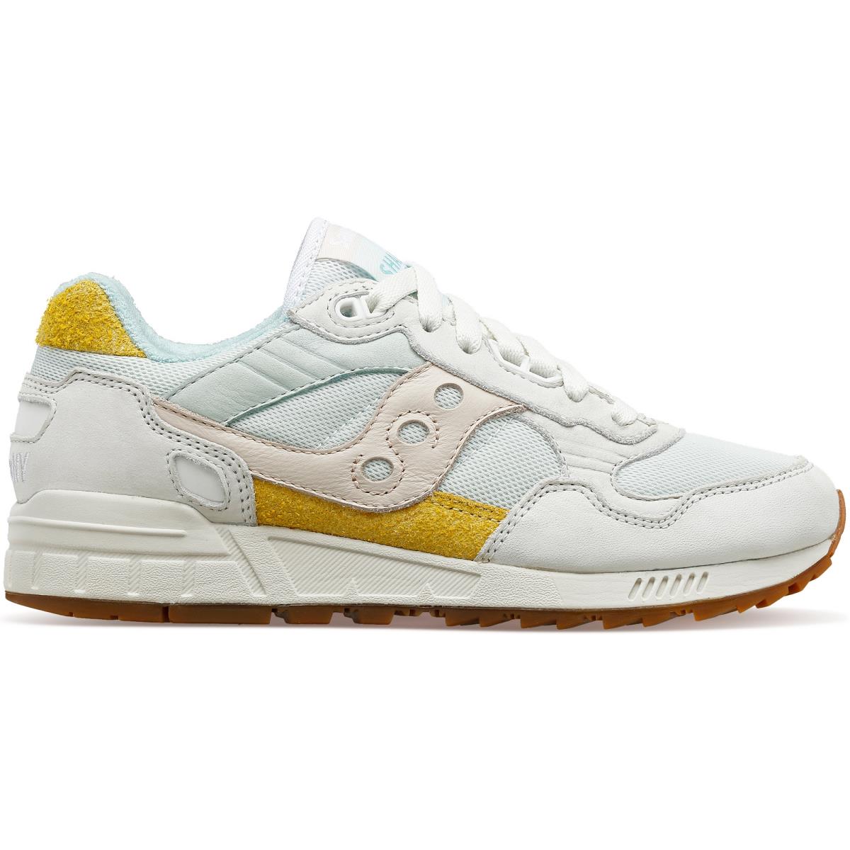 Saucony Women Shadow 5000 Unplugged Shoes Turquoise | Yellow