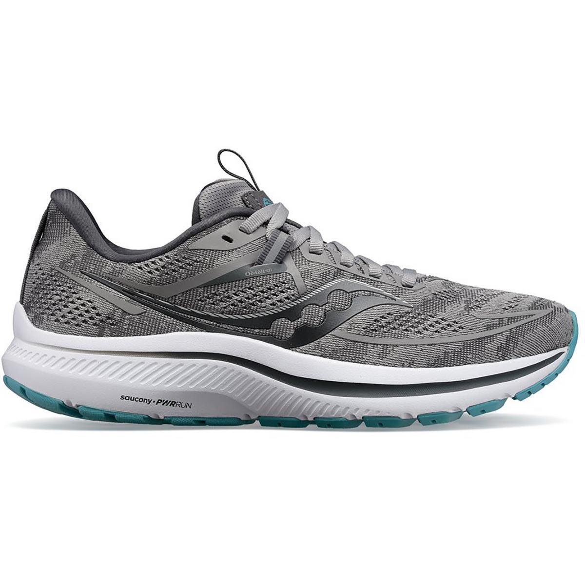 Saucony Womens Omni 21 Skyway Running Training Shoes Sneakers Bhfo 3315 Alloy/Rainfall
