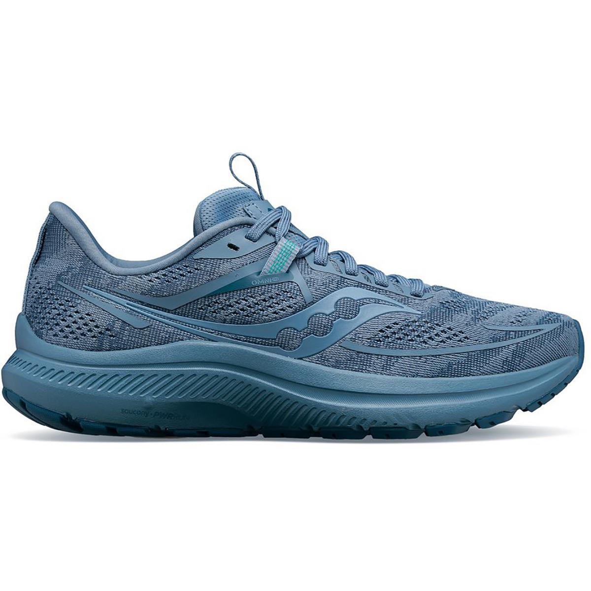 Saucony Womens Omni 21 Skyway Running Training Shoes Sneakers Bhfo 3315 Blue