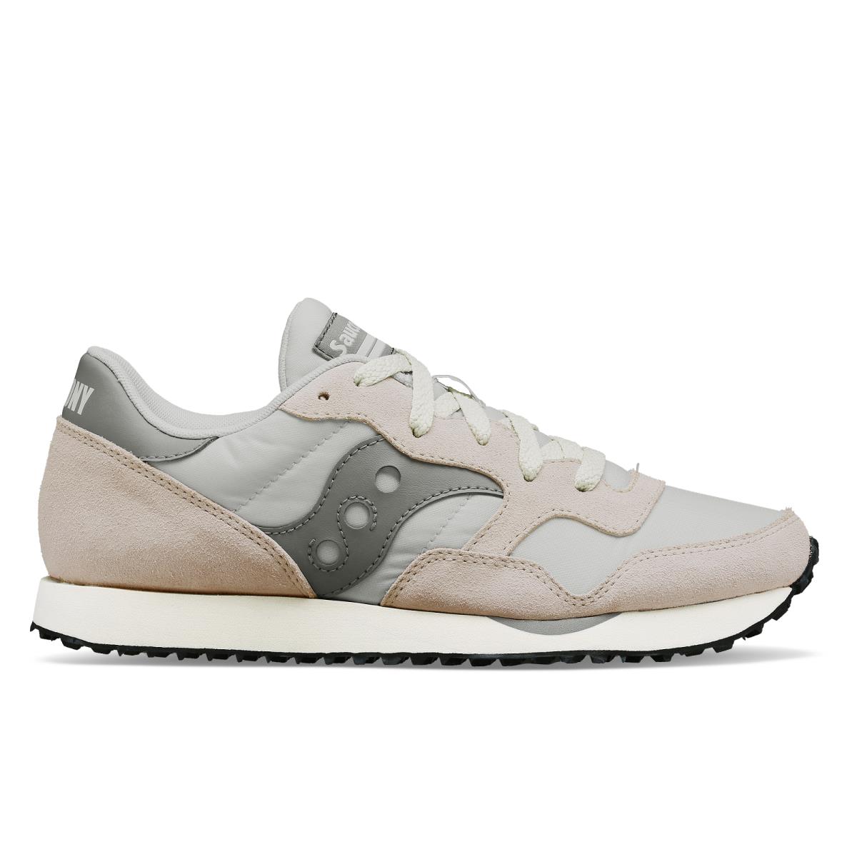 Saucony Women Dxn Trainer Shoes Light Grey | Pink