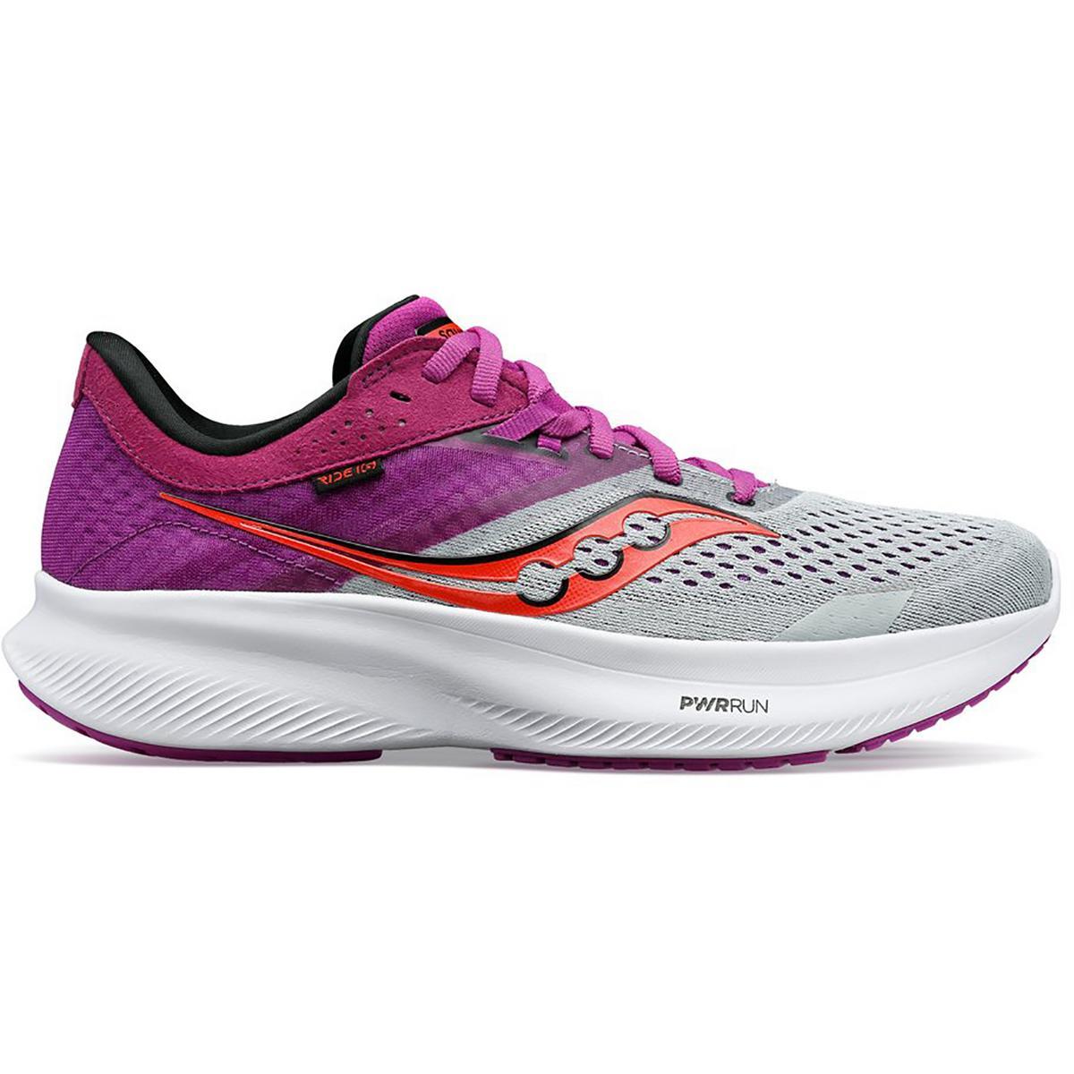 Saucony Womens Ride 16 Fitness Running Training Shoes Sneakers Bhfo 2838 Finesse Orchid