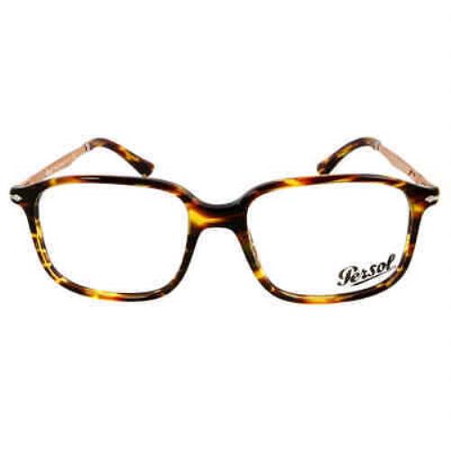 Persol Demo Rectangular Men`s Eyeglasses 0PO3246V 938 0PO3246V 938