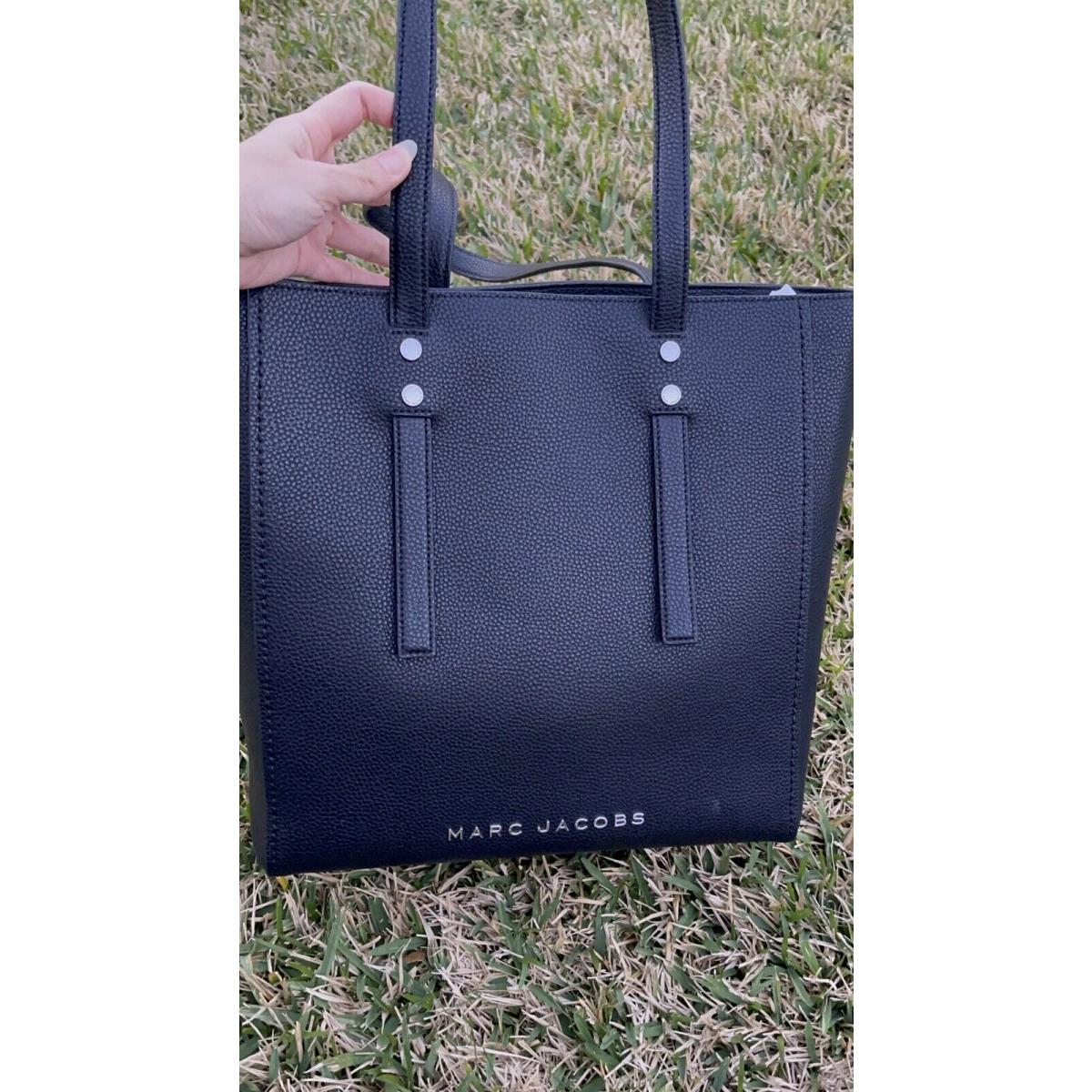 Marc Jacobs Jordan Black Leather Zip Tote Xlarge Shoulderbag H005L01SP22 NWT$425