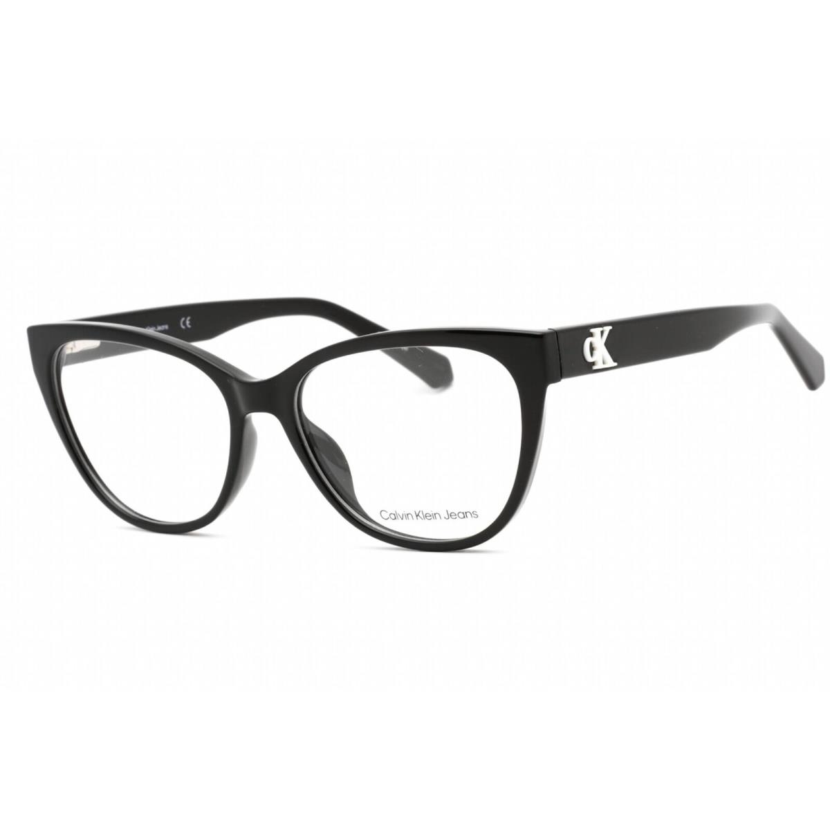 Calvin Klein Jeans Women`s Eyeglasses Black Cat Eye Full Rim Frame CKJ22618 001