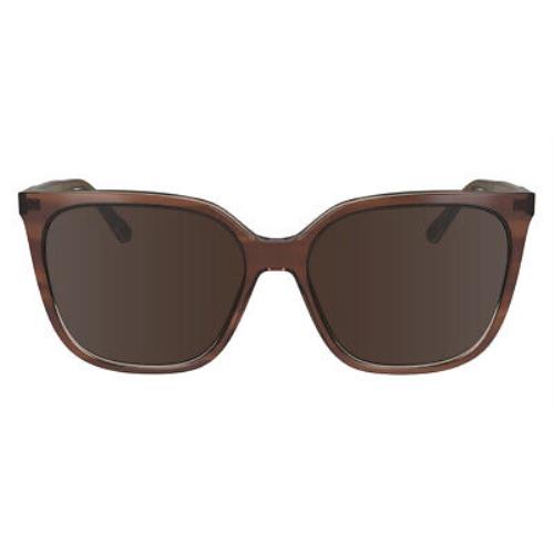 Calvin Klein CK24509S Sunglasses Striped Brown/rose 56mm