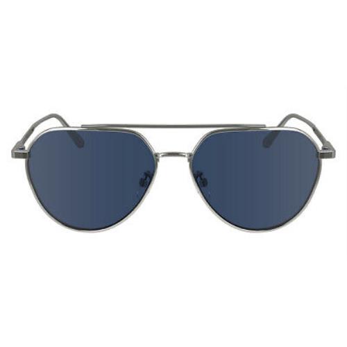 Calvin Klein CK24100S Sunglasses Unisex Silver 57mm