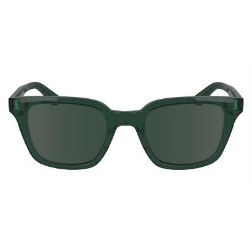 Calvin Klein CK24506S Sunglasses Unisex Green 49mm