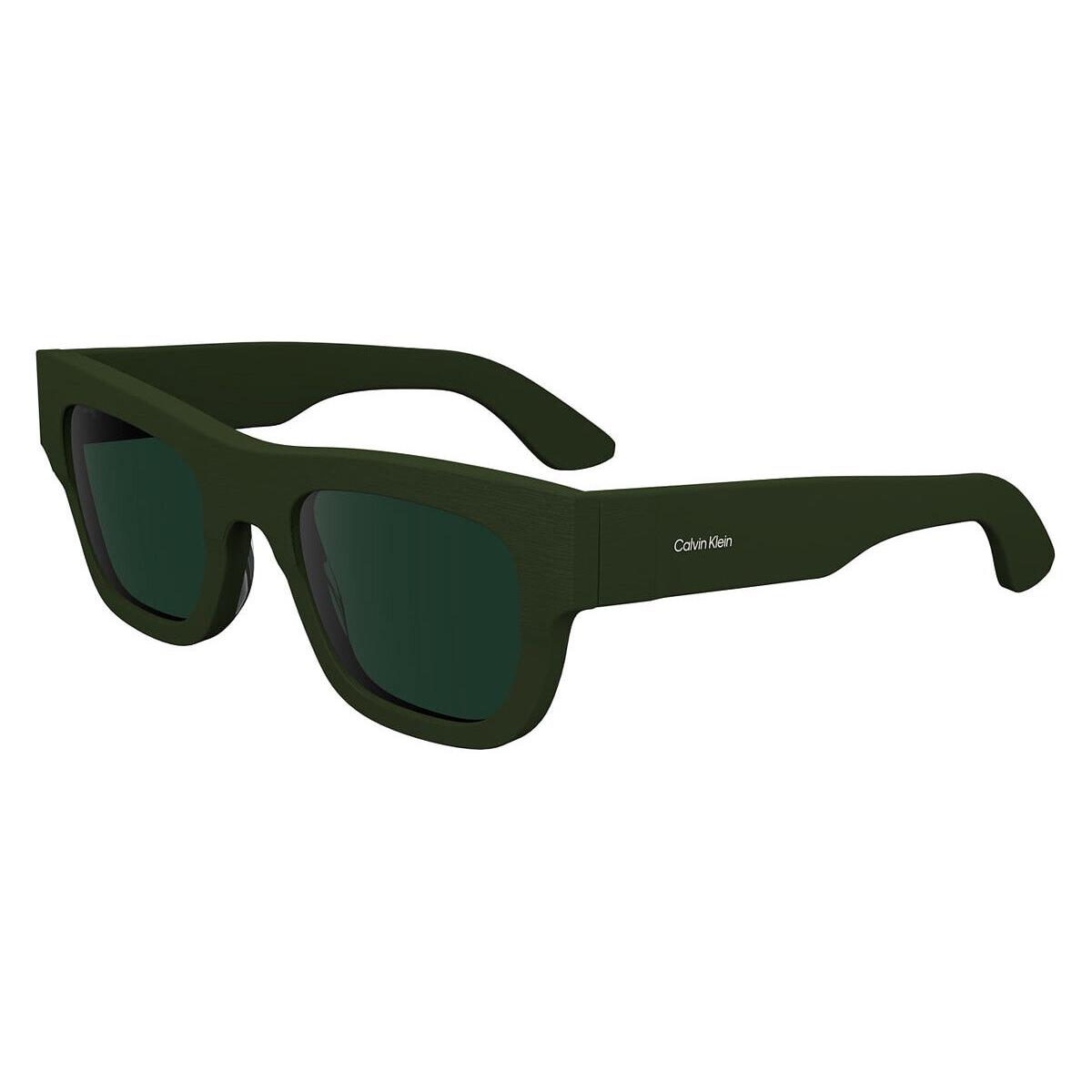 Calvin Klein CK24510S Sunglasses Men Green 51mm