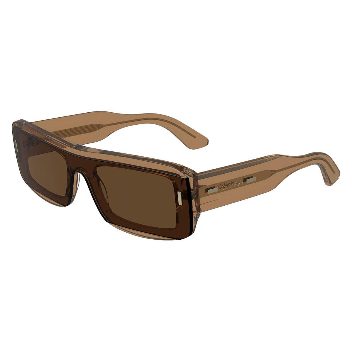 Calvin Klein CK24503S Sunglasses Unisex Light Brown 51mm