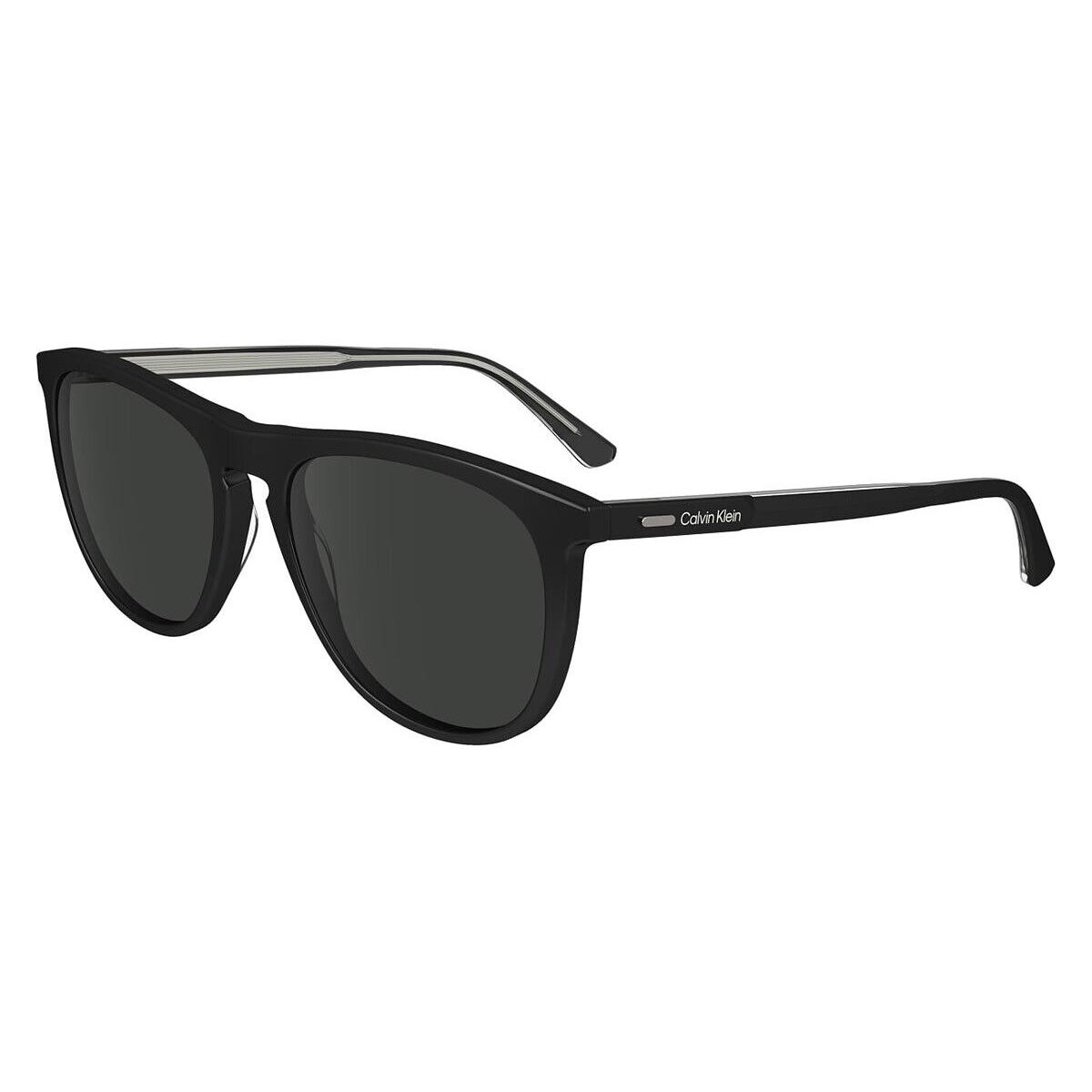 Calvin Klein CK24508S Sunglasses Men Black 55mm