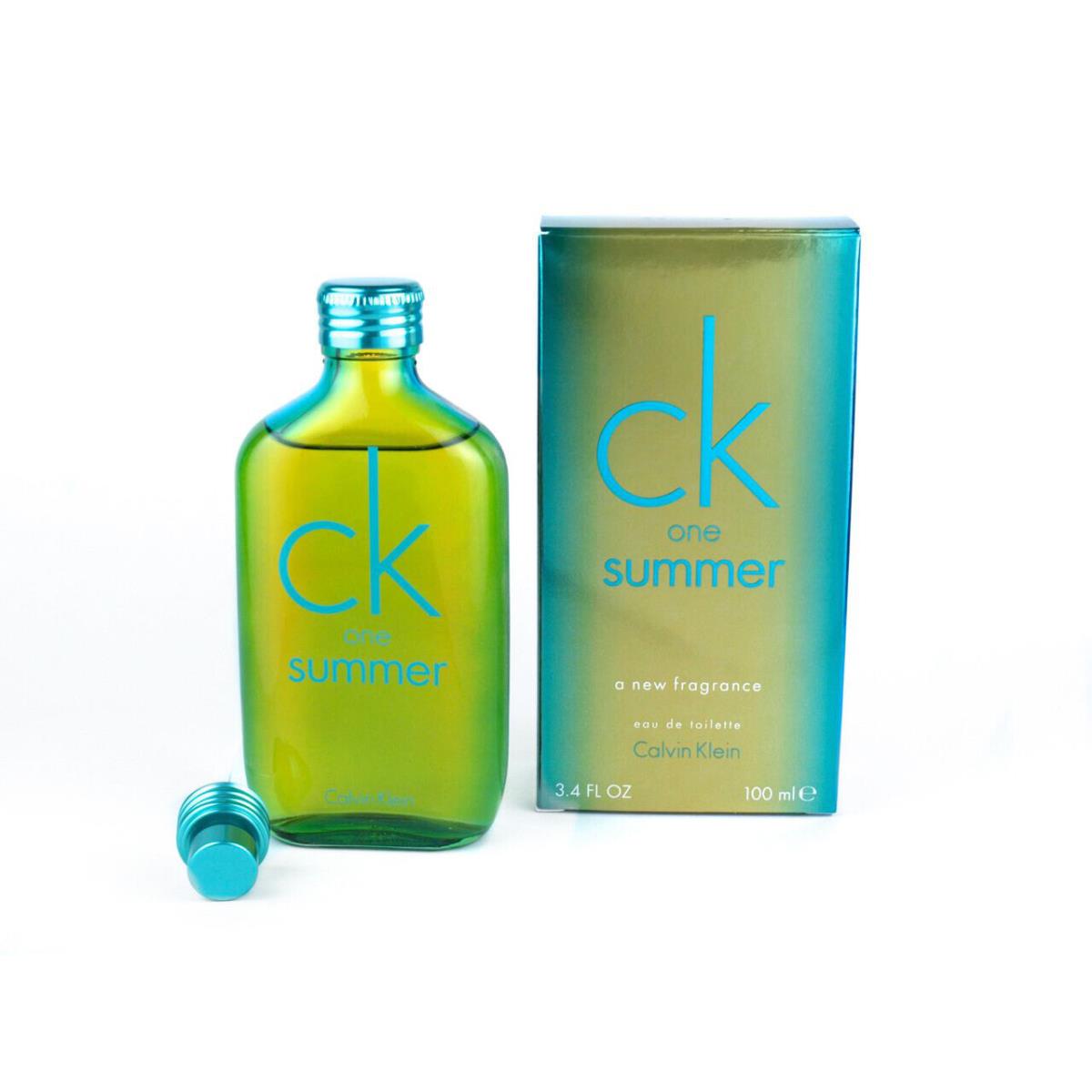 CK One Summer 2014 by Calvin Klein 3.4 Fl oz Edt Spray Unisex