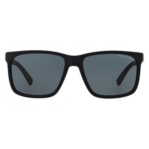 Armani Exchange Sunglasses AX4041SF 815787 Matte Navy Blue/grey Lens 58mm