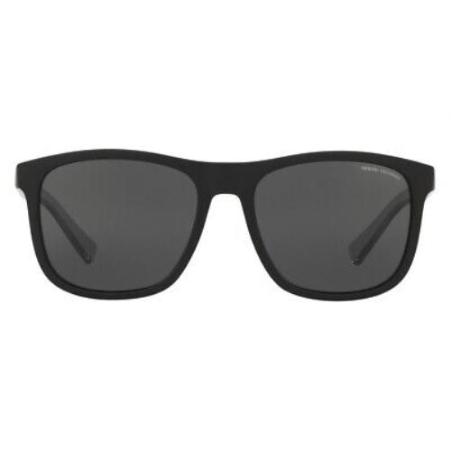 Armani Exchange AX4049SF Sunglasses Men Black Square 57mm