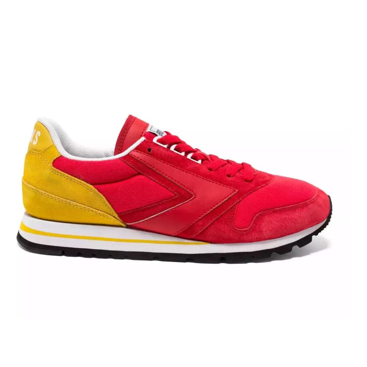 Brooks Heritage Mens Chariot 618 Retro Red Yellow Sneakers 8-12 KC Chiefs