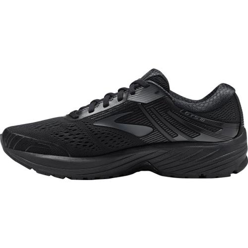 Brooks Mens Adrenaline Gts 18 Running Shoe Black/black 8 Sz_8_Black - Black