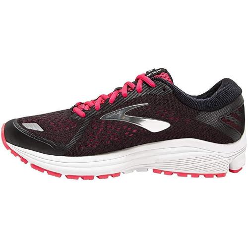 Brooks Women`s Aduro 6 Running Sz_7.5 Us_multicolour Black Pink Silver 090