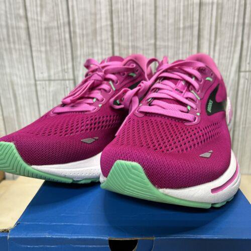 Brooks Adrenaline Gts 23 Women s Size 9.5 Running Shoes Pink/festival Fuchsia