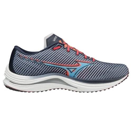 Mizuno Wave Rebellion Mens 10.5 India Ink/scuba Blue Running Shoes NR3019 - India Ink/Scuba Blue