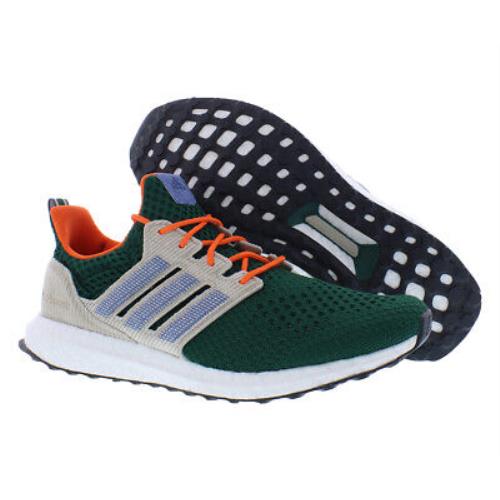 Adidas Ultraboost 1.0 Mens Shoes - Green/Taupe/Orange, Main: Green