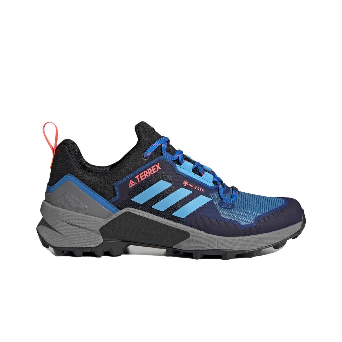 Adidas Terrex Swift R3 Gtx Men`s Blurus Hiking Shoes GZ0350 - Blurus/Skyrus/Core Black