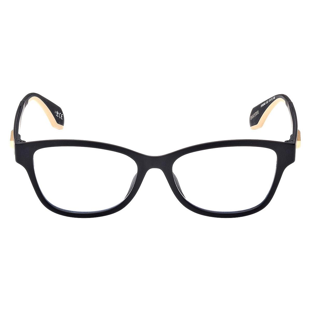 Adidas OR5048 Eyeglasses Women Matte Black Cat Eye 51mm