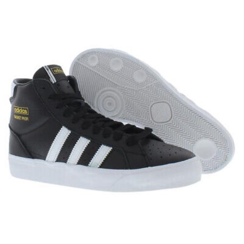 Adidas Basket Profi Mens Shoes Size 5 Color: Black/white/gold - Black/White/Gold, Main: Black