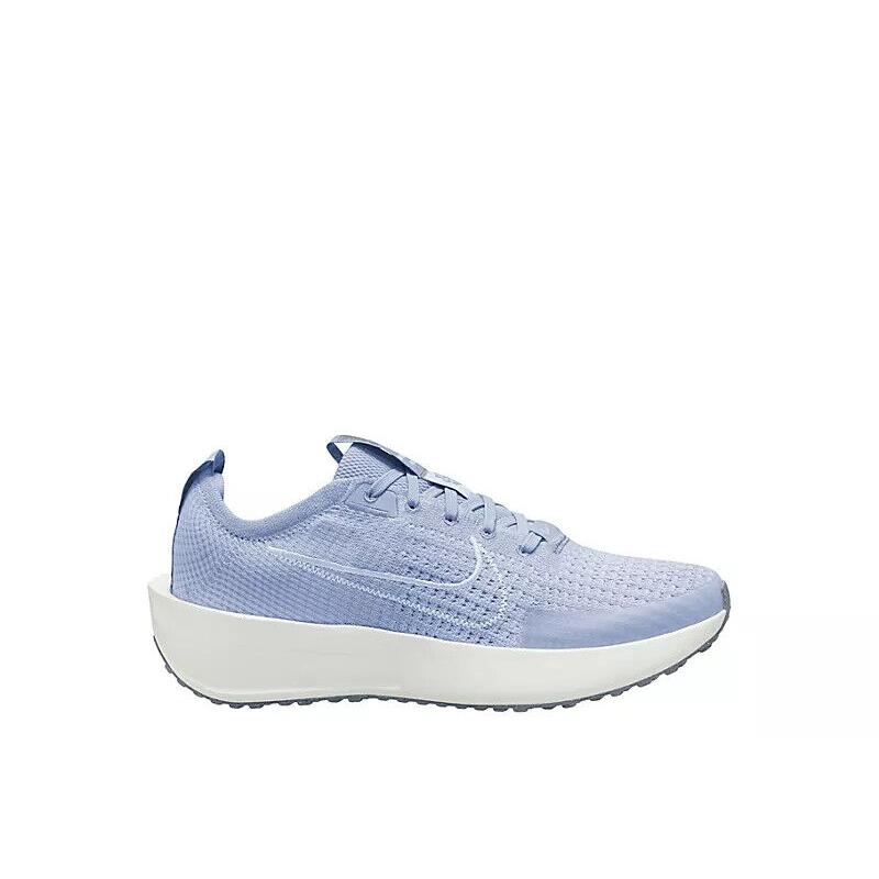 Nike Womens Flyknit Interact Run Running and Trainning Sneaker Shoes Blue