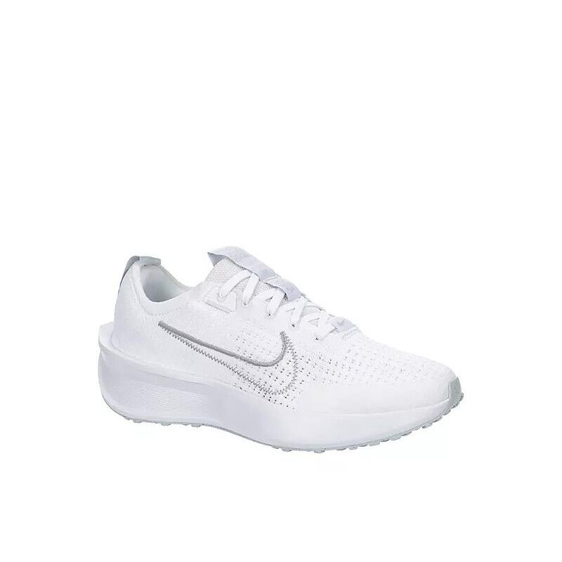 Nike Womens Flyknit Interact Run Running and Trainning Sneaker Shoes White