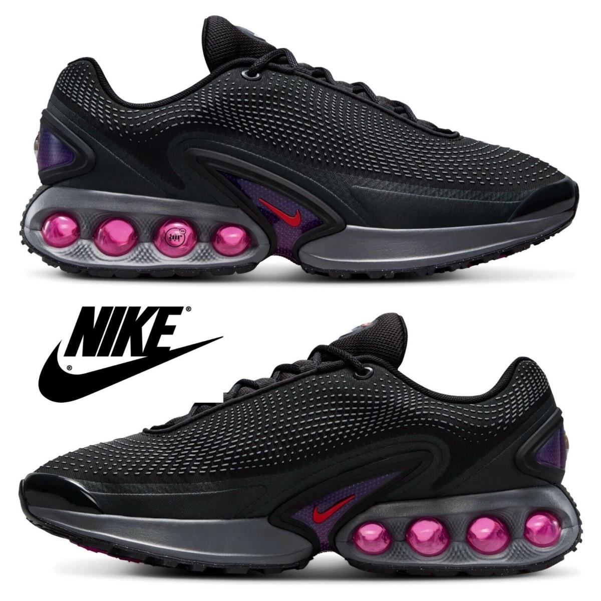 Nike Air Max DN Casual Men`s Sneakers Running Athletic Sport Comfort Shoes Black
