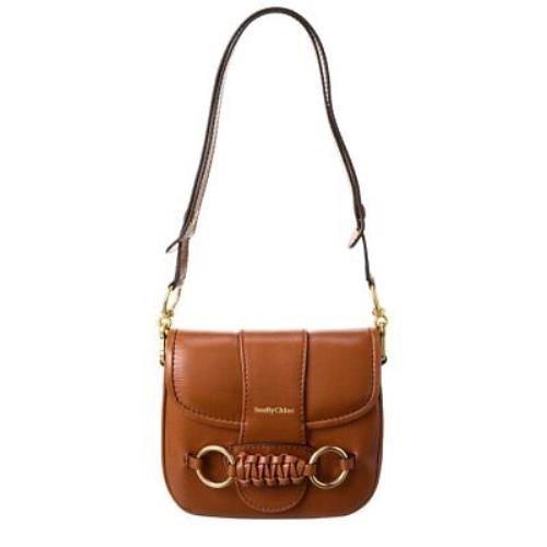 Chloé See By Chlo Saddie Leather Shoulder Bag Women`s Brown