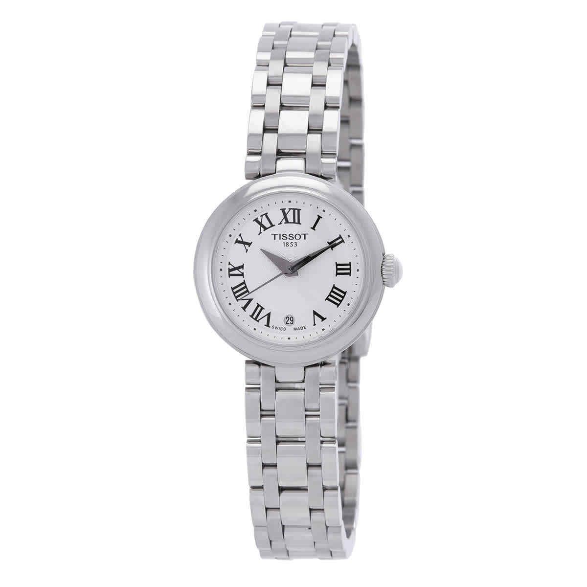 Tissot T-lady Quartz White Dial Ladies Watch T126.010.11.013.00