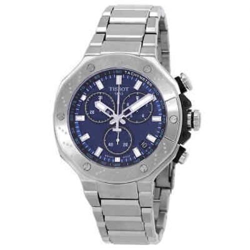 Tissot T-race Chronograph Quartz Blue Dial Men`s Watch T141.417.11.041.00