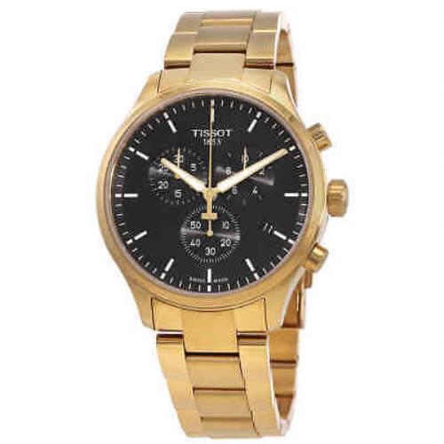 Tissot T-sport Chronograph Quartz Black Dial Men`s Watch T116.617.33.051.00